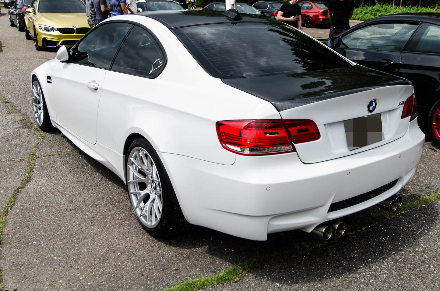 BMW E92 Coupe CSL Style Carbon Fiber Bootlid Trunk