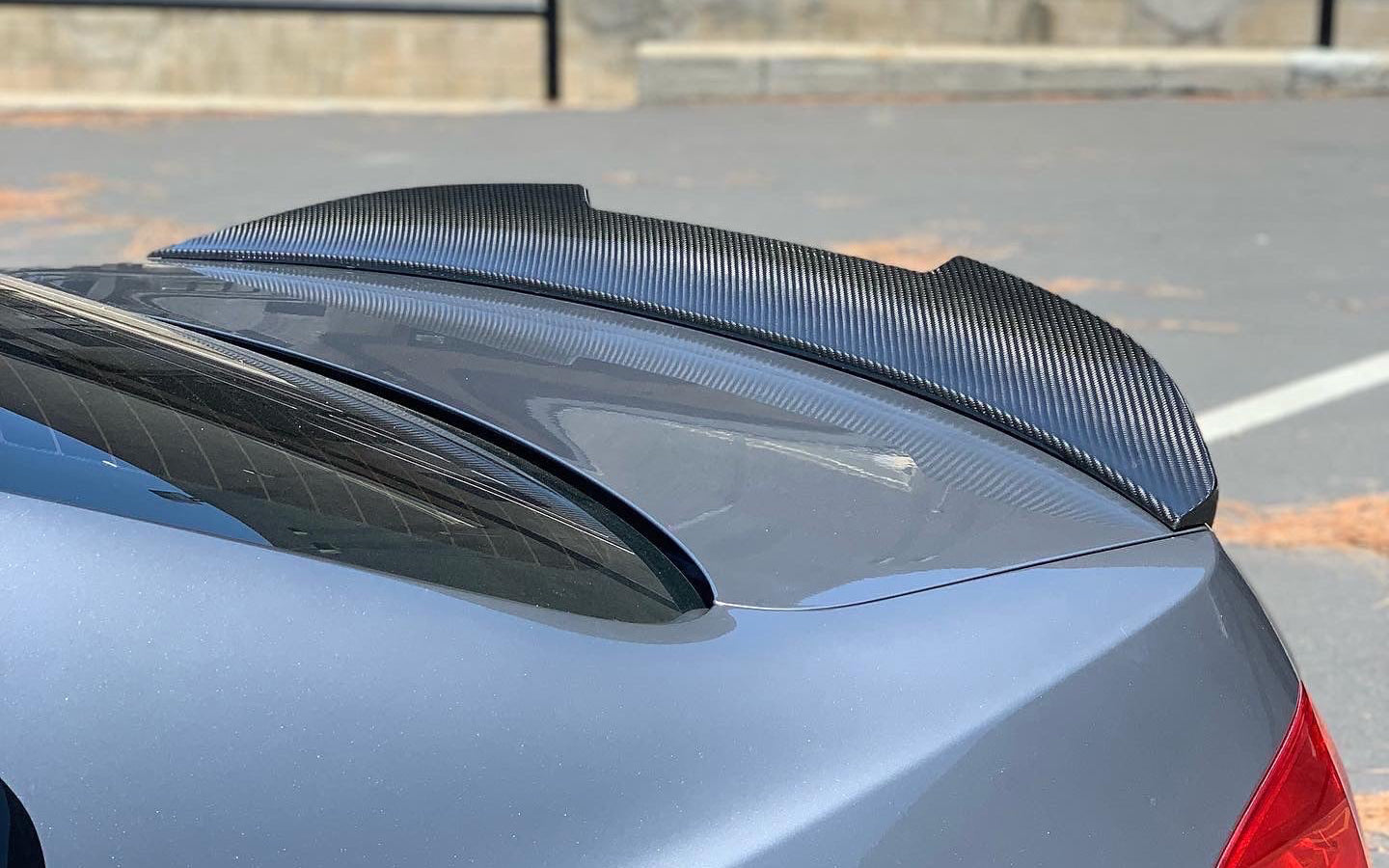 BMW E92 M3 328 335 Coupe GTX Style Carbon Fiber Trunk Spoiler