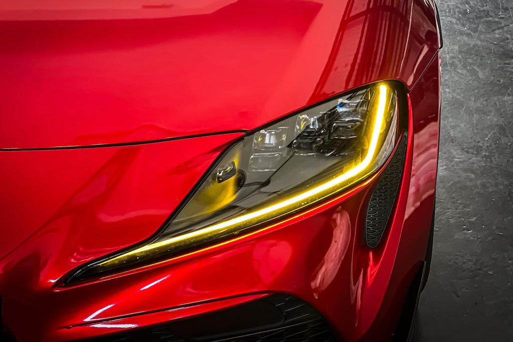 Toyota Supra MKV A90 Yellow DRL LED Module Set