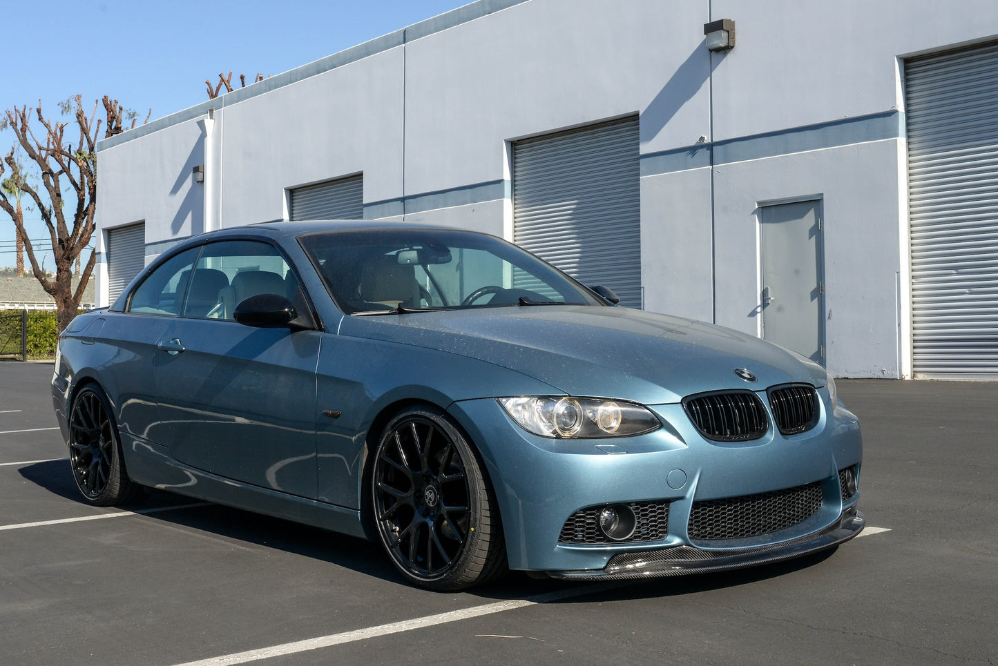 BMW E92 E93 3 Series M3 Style Bumper Carbon Fiber Front Lip