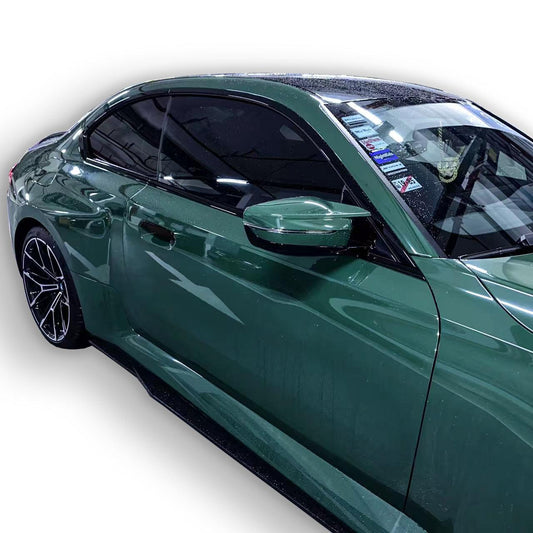 MHC STYLE CARBON FIBER SIDE SKIRTS FOR BMW G87 M2 - JL Motoring