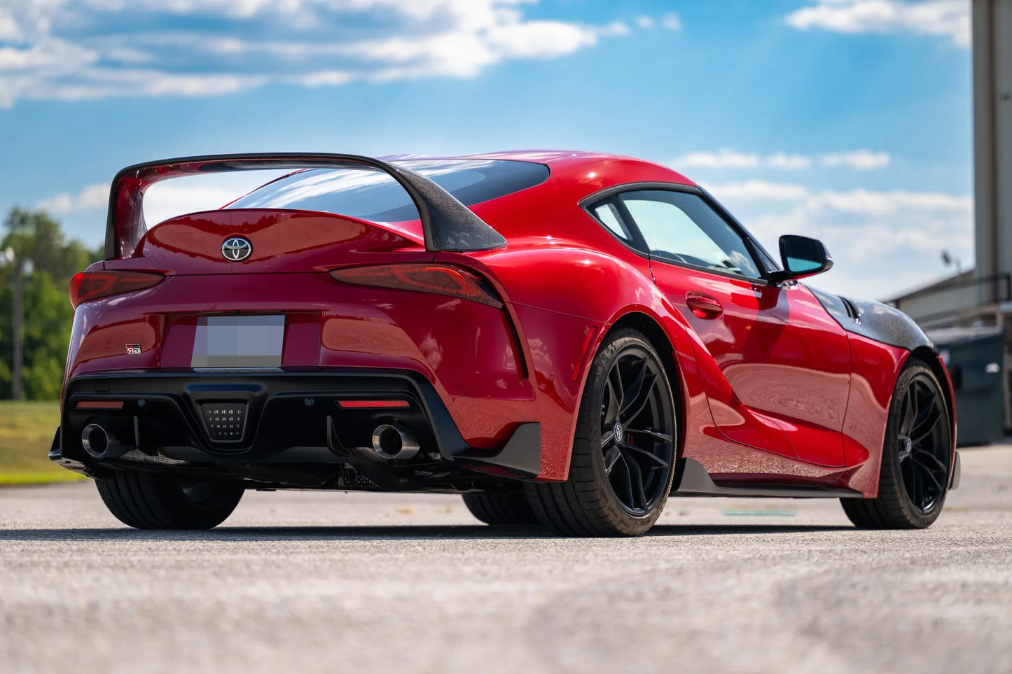 Toyota Supra MKV A90 A91 Heritage Carbon Fiber Trunk Spoiler