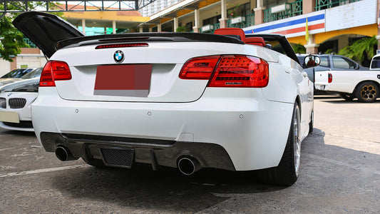 BMW E92 E93 3 Series M Sport GT Carbon Fiber Rear Diffuser