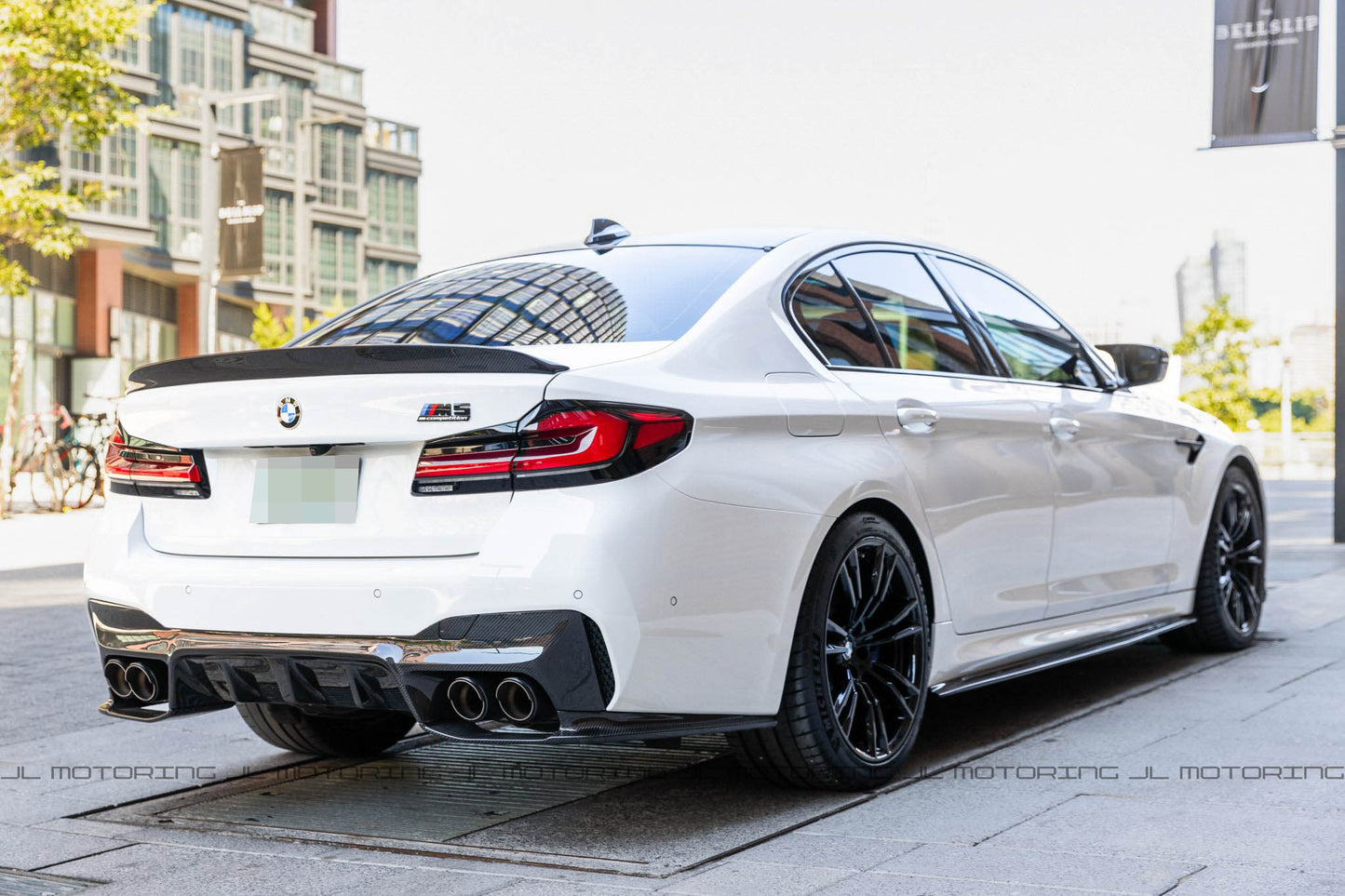 BMW F90 M5 3D Carbon Fiber Rear Diffuser