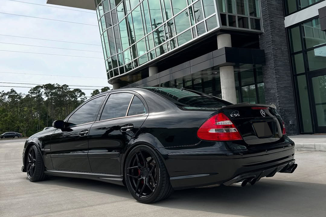 Mercedes W211 E Class DTM Carbon Fiber Trunk Spoiler