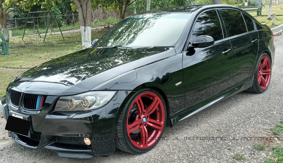 BMW E90 E91 3 Series 328 335 M Sport Carbon Fiber Front Splitters