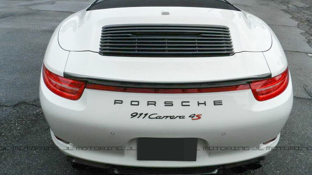Porsche 991 911 Carrera Carbon Fiber Rear Spoiler