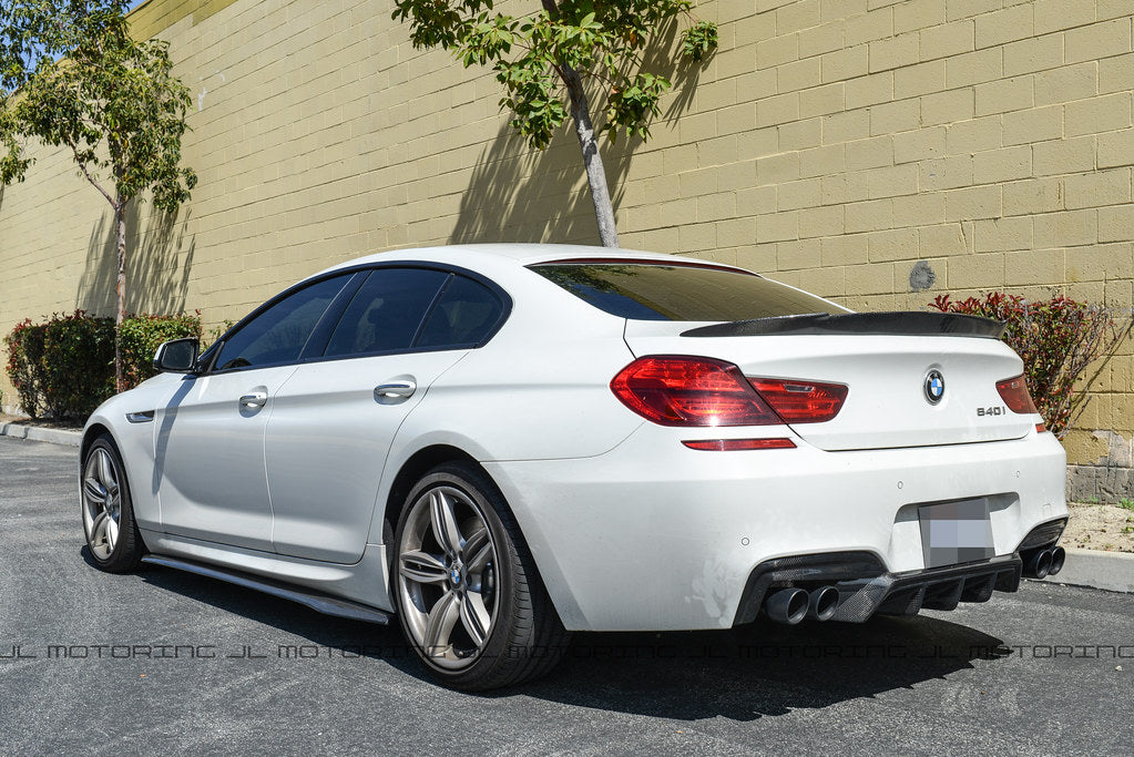 BMW F06 F12 F13 M6 V3 Carbon Fiber Rear Diffuser