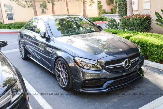 Mercedes Benz W205 C63 C63S AMG Edition 1 Carbon Fiber Front Lip