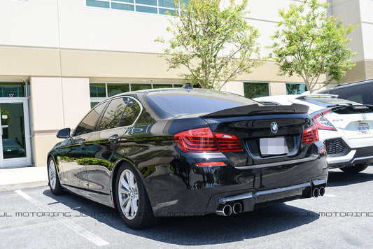 BMW F10 5 Series GTX Carbon Fiber Trunk Spoiler