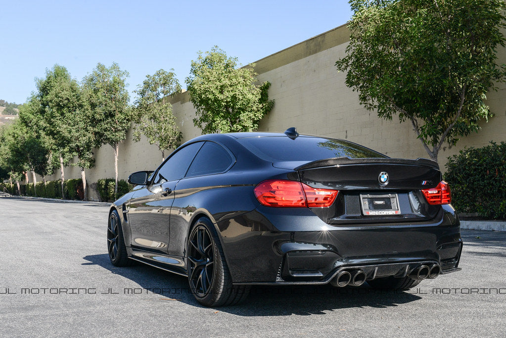 BMW F80 F82 F83 M3 M4 3D Carbon Fiber Rear Diffuser