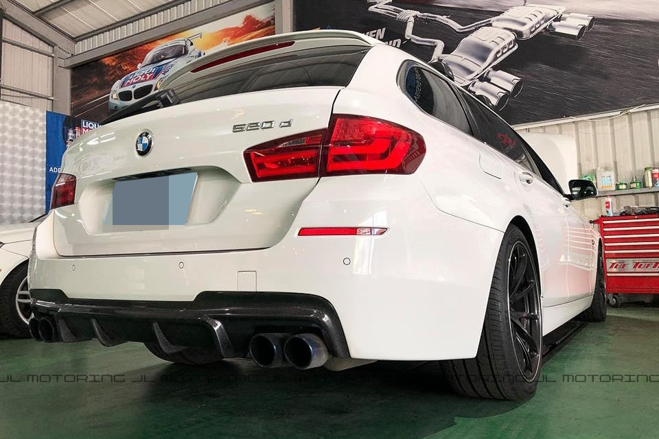 BMW F10 5 Series M Sport Carbon Fiber Rear Diffuser
