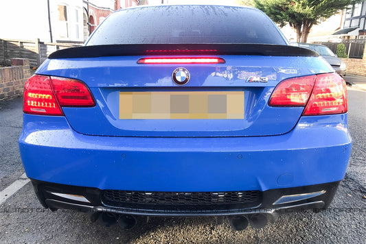 E92 E93 M3 Carbon Fiber Rear Diffuser