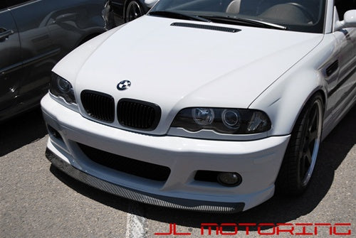 BMW E46 M3 Strass Style Carbon Fiber Front Lip - JL Motoring