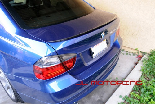 BMW E90 3 Series M3 Style Carbon Fiber Trunk Spoiler