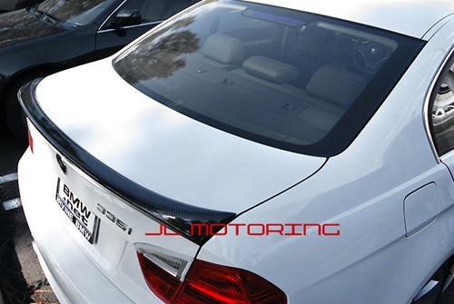 BMW E90 3 Series Carbon Fiber Trunk Spoiler