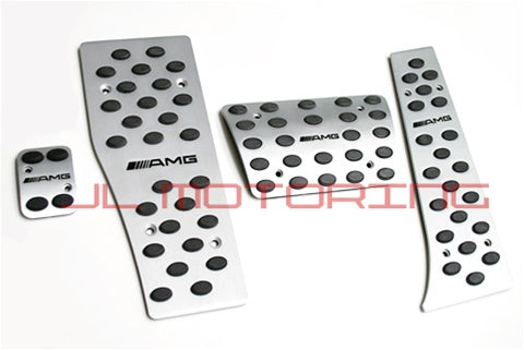Mercedes Benz Brushed Aluminum Pedals