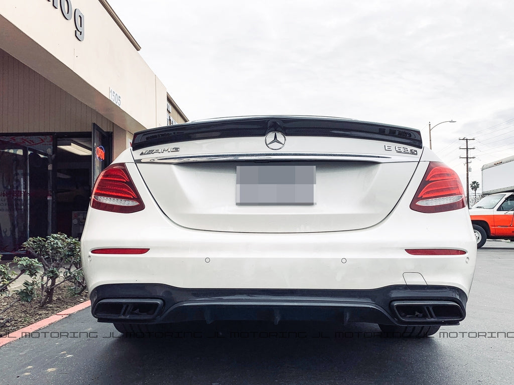 Mercedes W213 E63S AMG DTM Carbon Fiber Trunk Spoiler