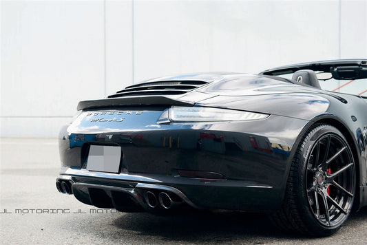 Porsche 991 911 Carrera Carbon Fiber Rear Diffuser