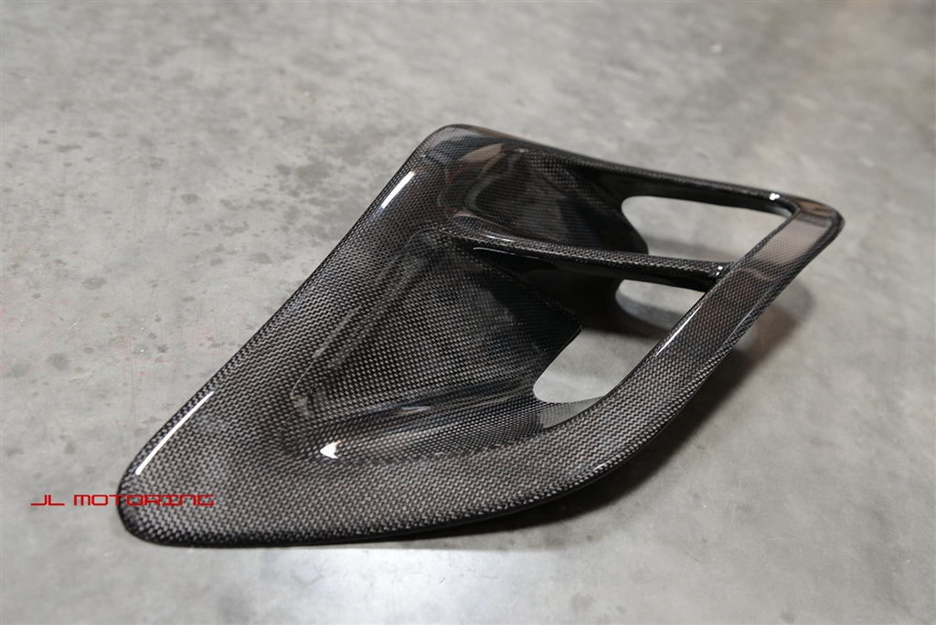 Porsche 997 Turbo Carbon Fiber Side Vents - JL Motoring