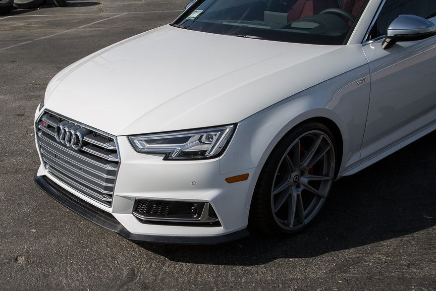 Audi B9 S4 A4 S Line Carbon Fiber Front Lip