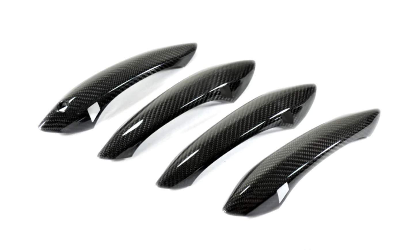 BMW carbon Fiber Door Handle Trims F10 5 Series F06 F12 F13 6 Series F01 7 Series