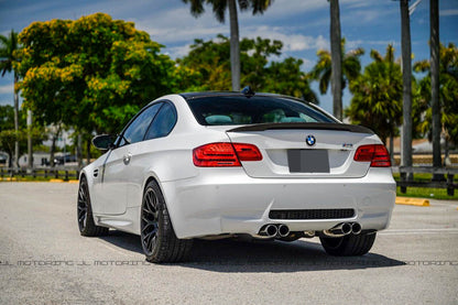 BMW E92 3 Series Coupe Performance Style Carbon Fiber Trunk Spoiler