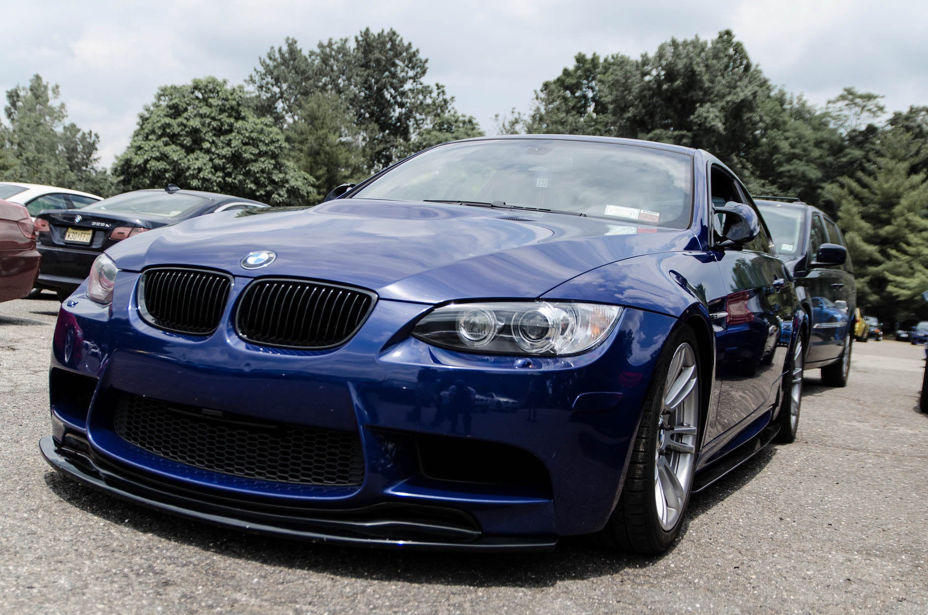 BMW E9X M3 GTS Style Carbon Fiber Front Lip