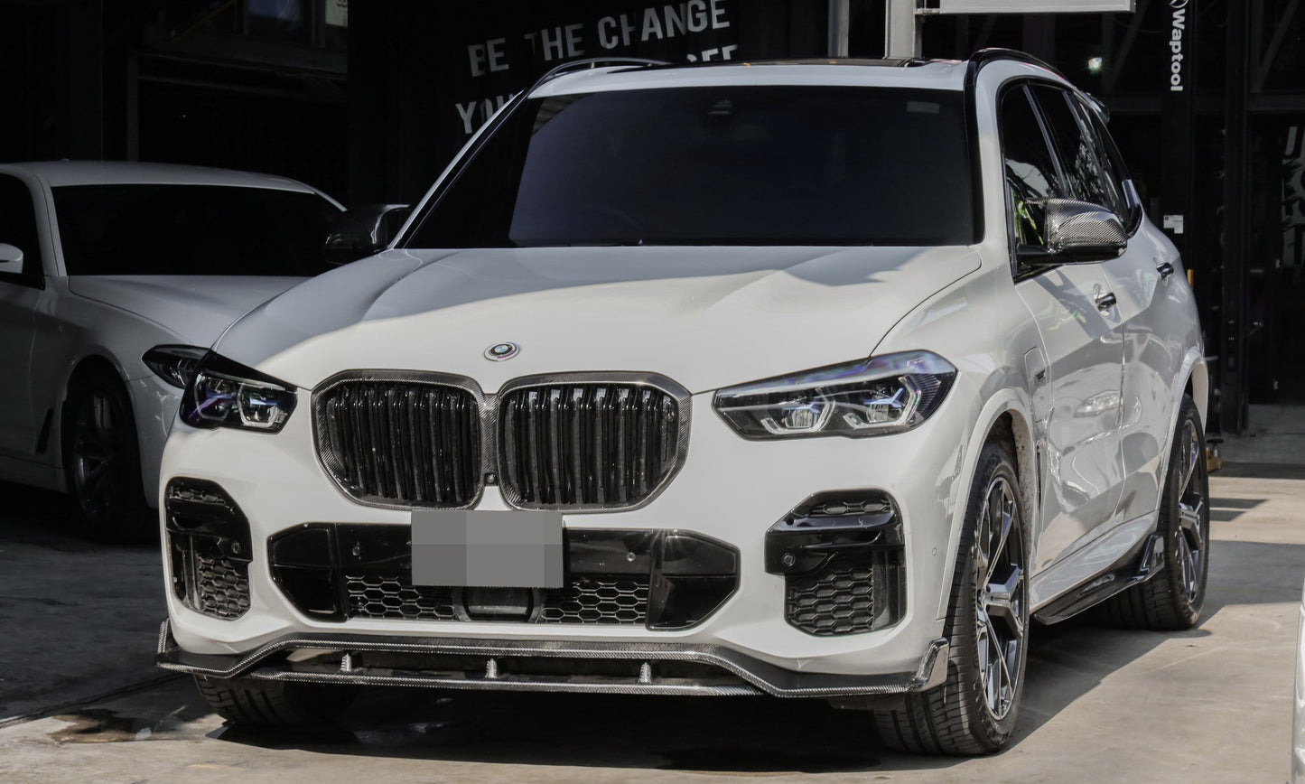 BMW G05 X5 M Sport Carbon Fiber Side Skirts