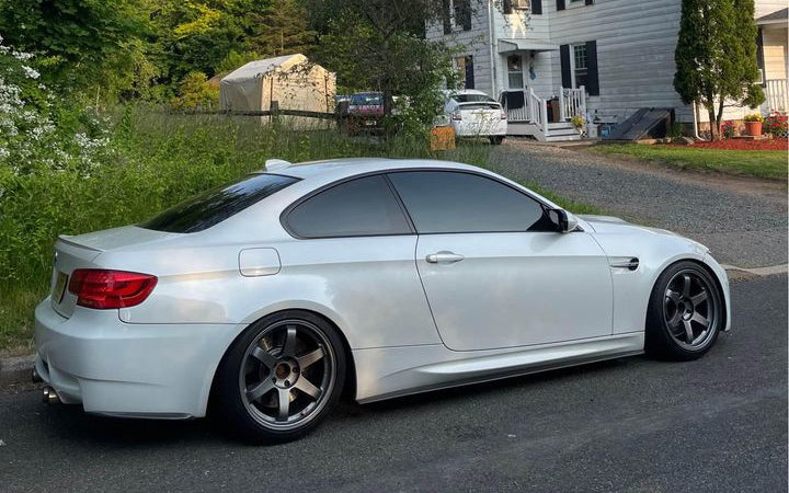 BMW E92 E93 M3 Carbon Fiber Rear Bumper Skirts