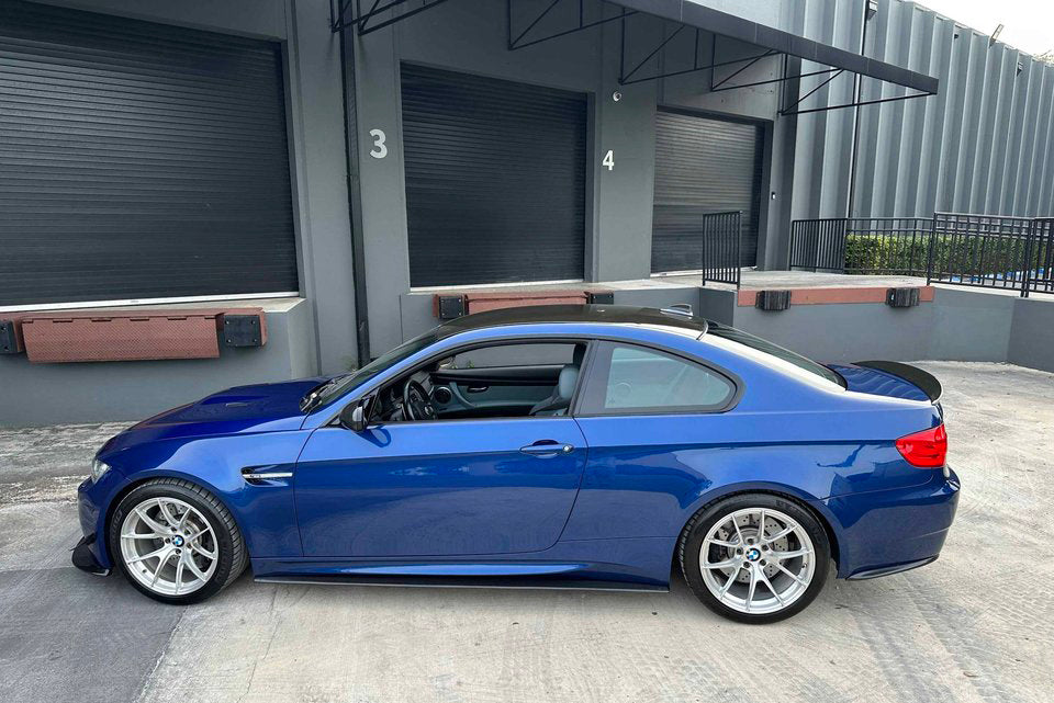 BMW E92 E93 M3 Carbon Fiber Rear Bumper Skirts