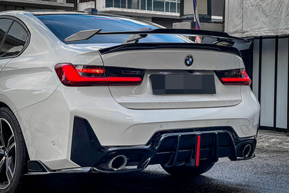 BMW G80 M3 G82 G83 M4 Performance Style Carbon Fiber Trunk Rear Spoiler Wing