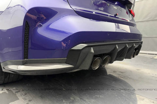 BMW G80 G81 M3 G82 G83 M4 Carbon Fiber Rear Side Trims