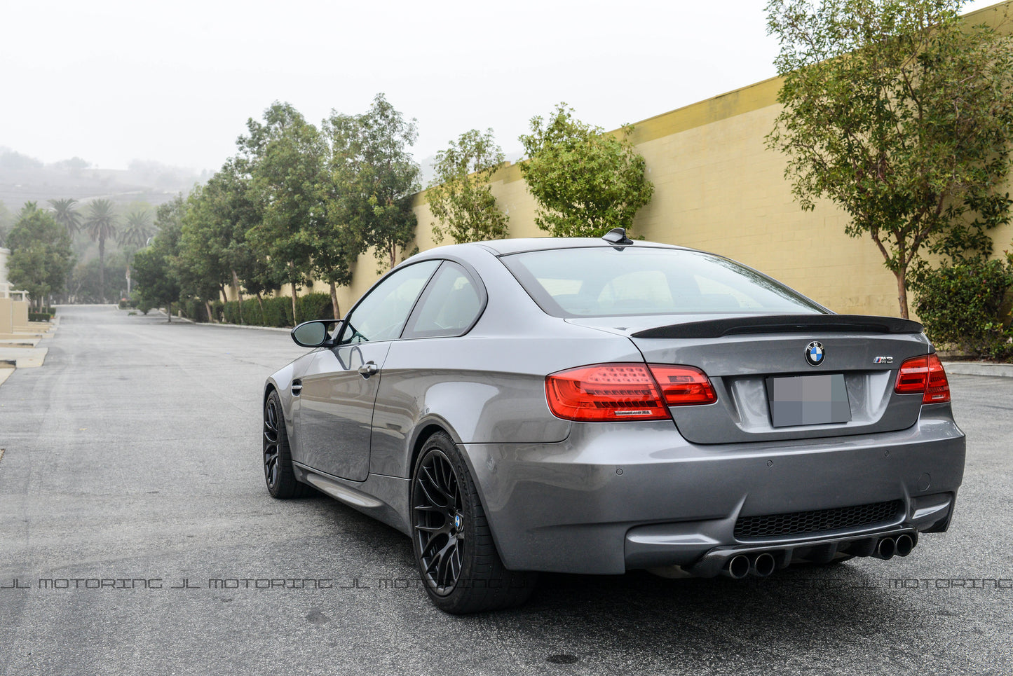 BMW E92 3 Series Coupe Performance Style Carbon Fiber Trunk Spoiler