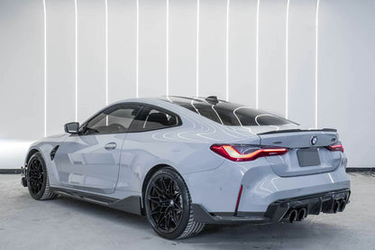 BMW G80 M3 G82 G83 M4 Performance Style Carbon Fiber Rear Winglet Set