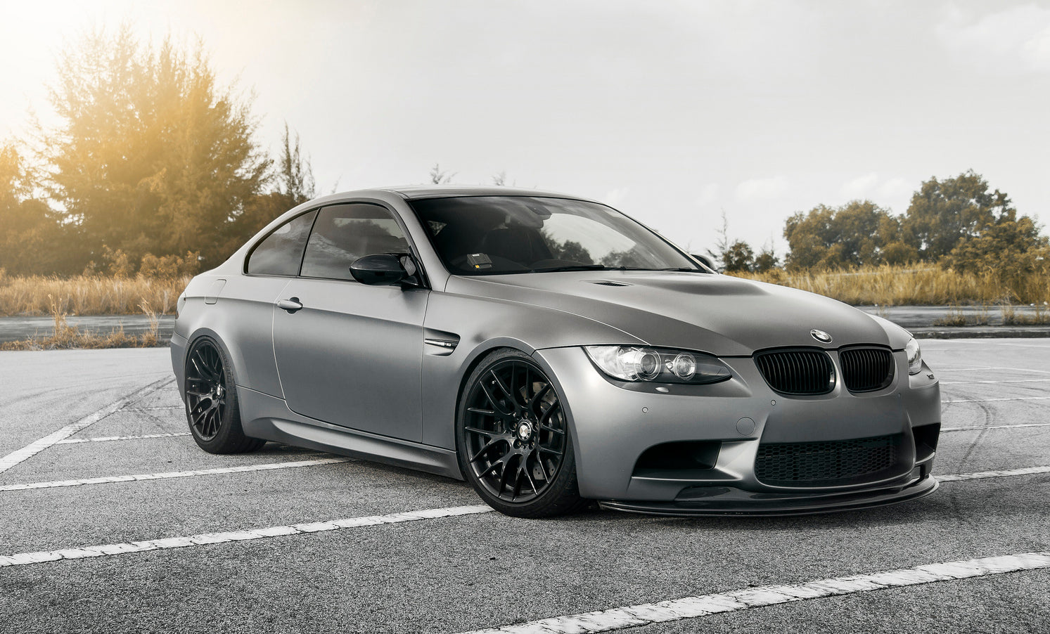 BMW E90 E92 E93 M3 GT2 Carbon Fiber Front Lip