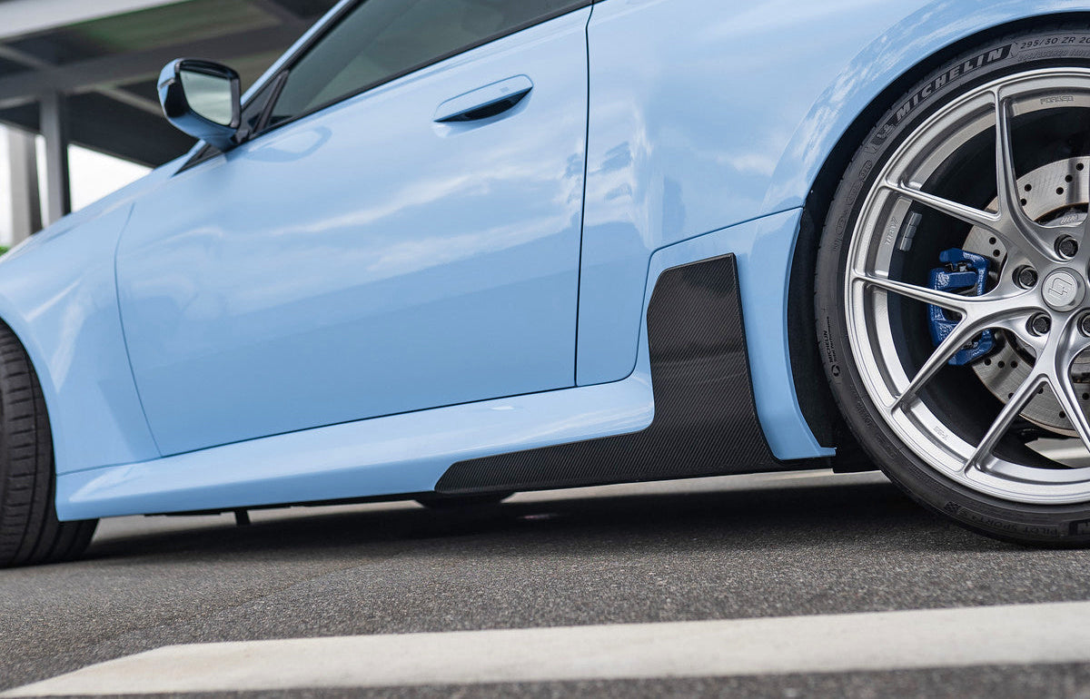 BMW G87 M2 Carbon Fiber Side Skirts Winglets