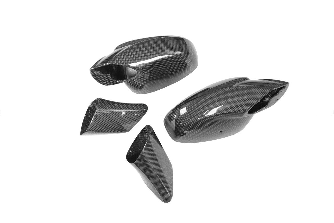 Ferrari 458 Italia Carbon Fiber Full Replacement Mirrors