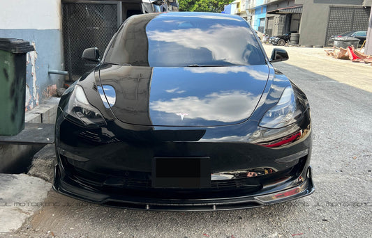 Tesla Model 3 Carbon Fiber Front Lip