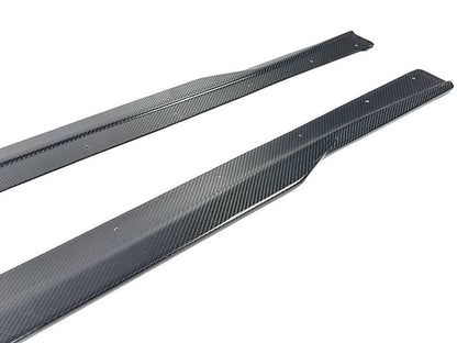 MHC STYLE CARBON FIBER SIDE SKIRTS FOR BMW G87 M2 - JL Motoring