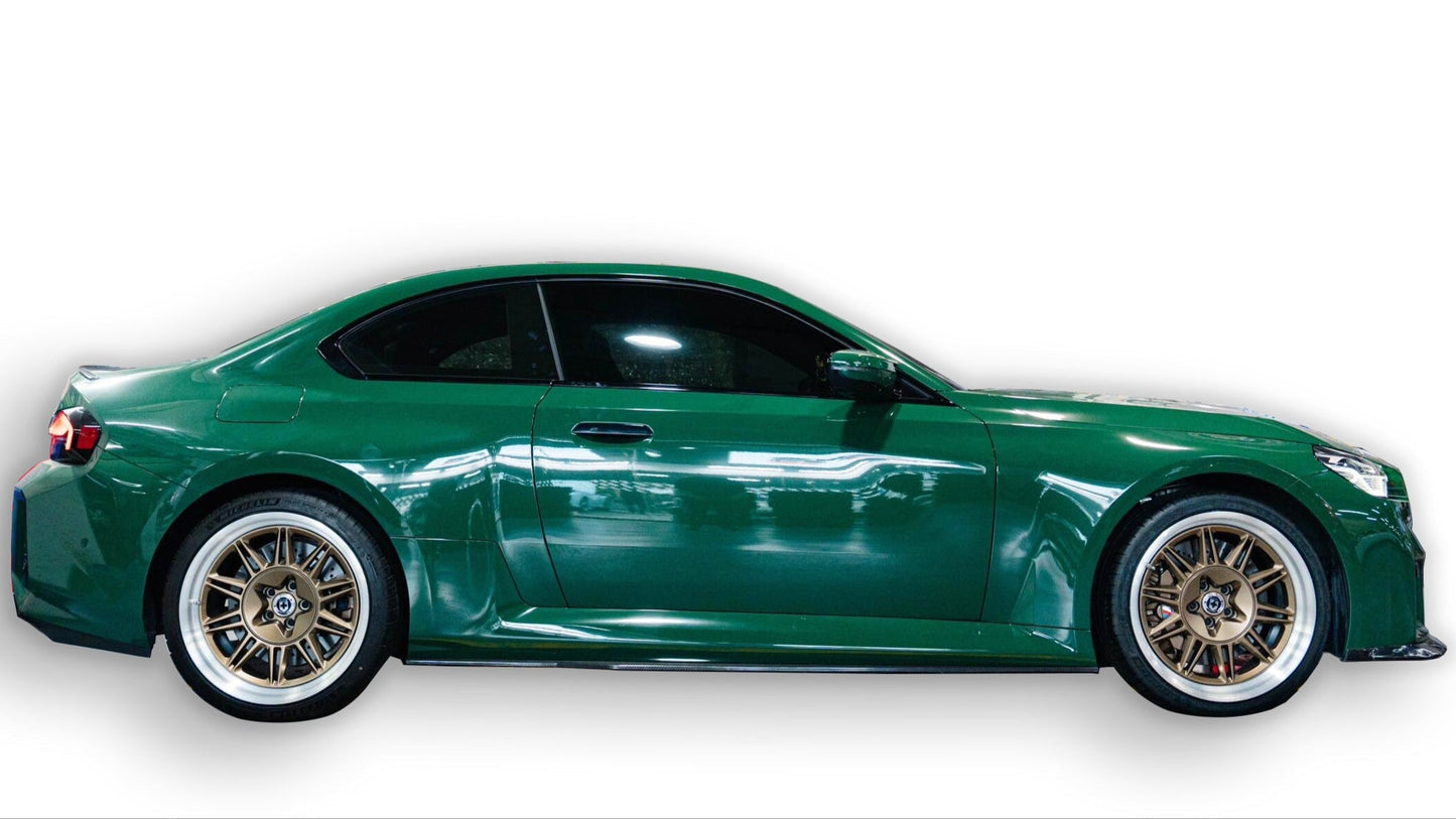 MHC STYLE CARBON FIBER SIDE SKIRTS FOR BMW G87 M2 - JL Motoring