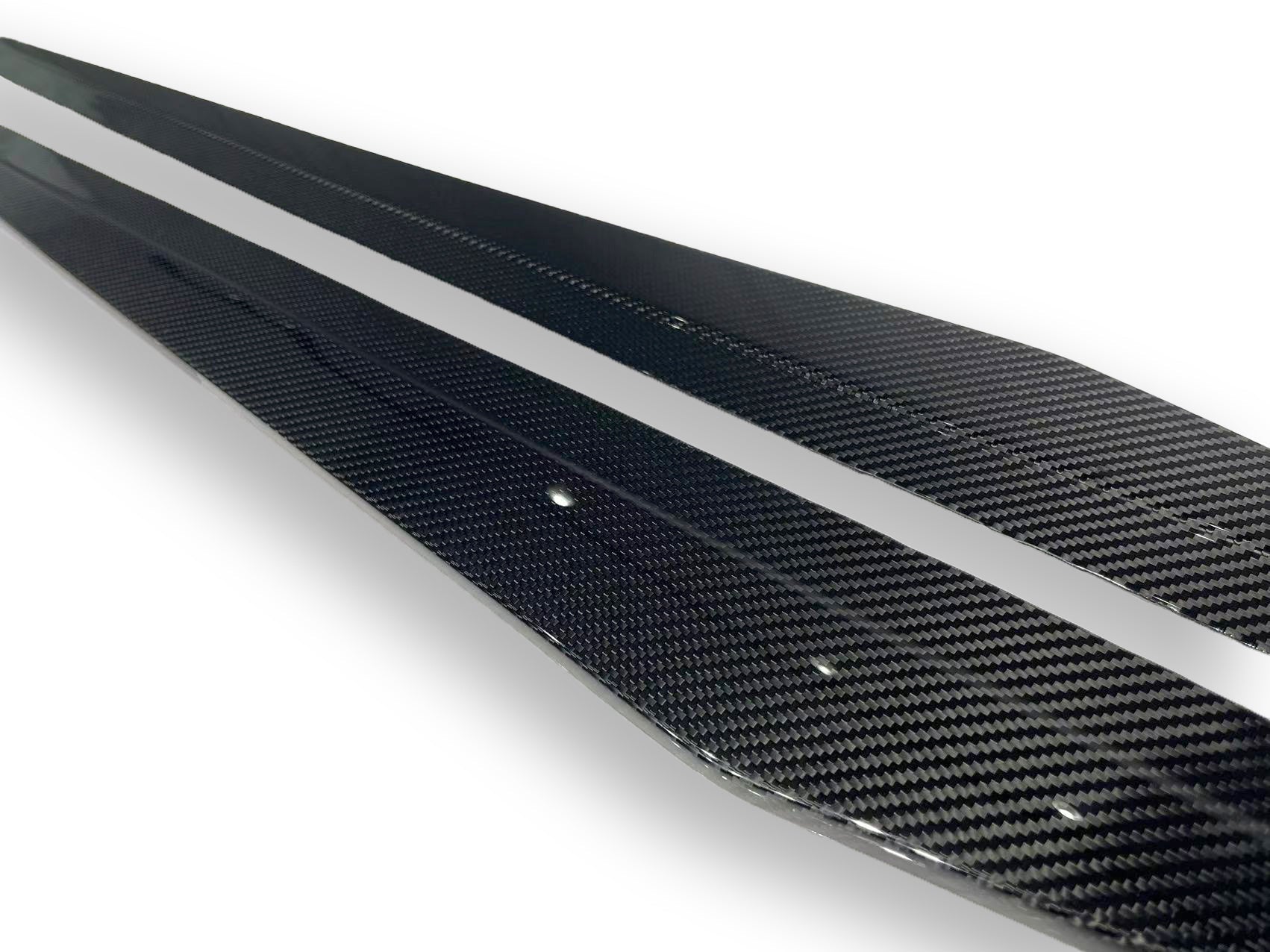 MHC STYLE CARBON FIBER SIDE SKIRTS FOR BMW G87 M2 - JL Motoring