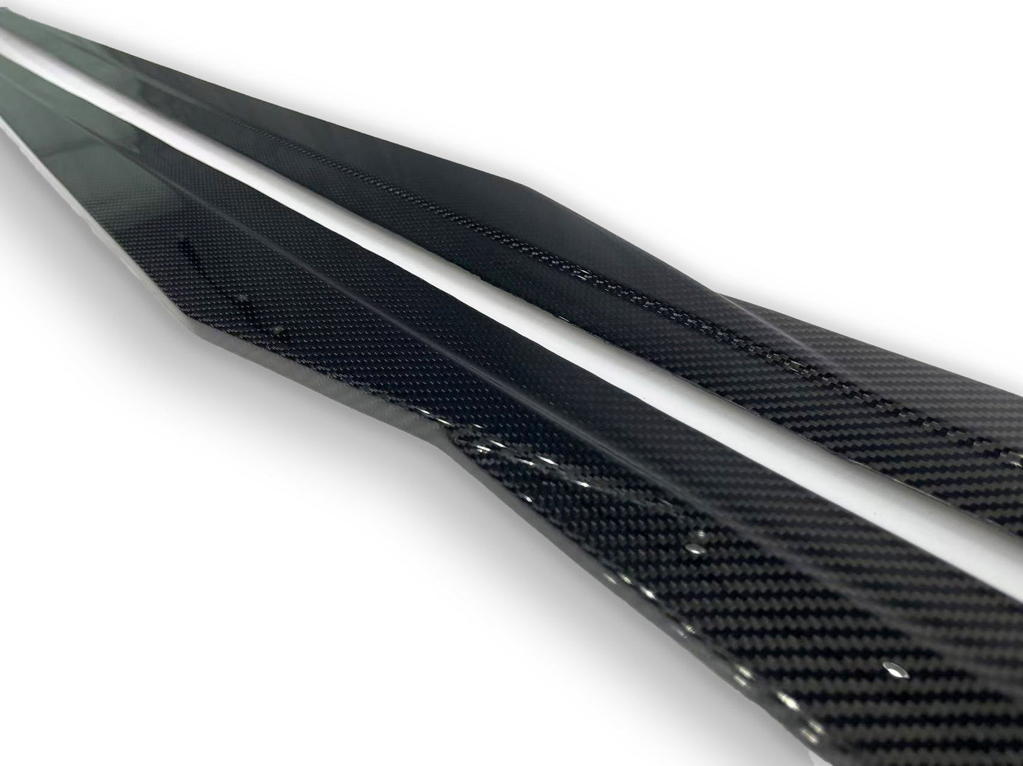 MHC STYLE CARBON FIBER SIDE SKIRTS FOR BMW G87 M2 - JL Motoring