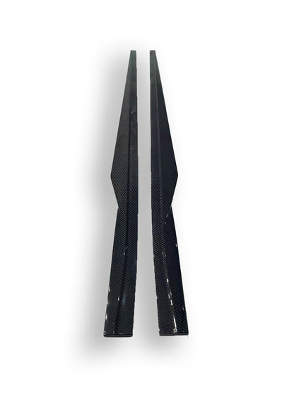 MHC STYLE CARBON FIBER SIDE SKIRTS FOR BMW G87 M2 - JL Motoring