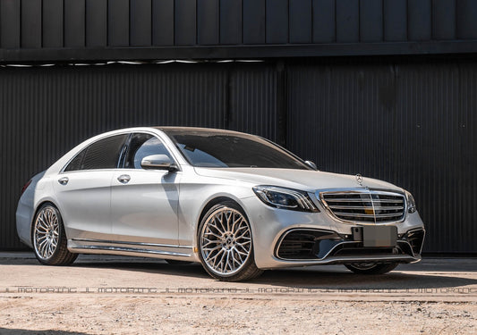 Mercedes Benz W222 Facelift LCI S63 AMG Style Front Bumper