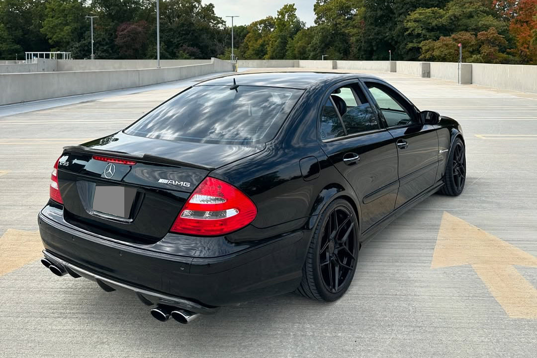 Mercedes W211 E Class DTM Carbon Fiber Trunk Spoiler