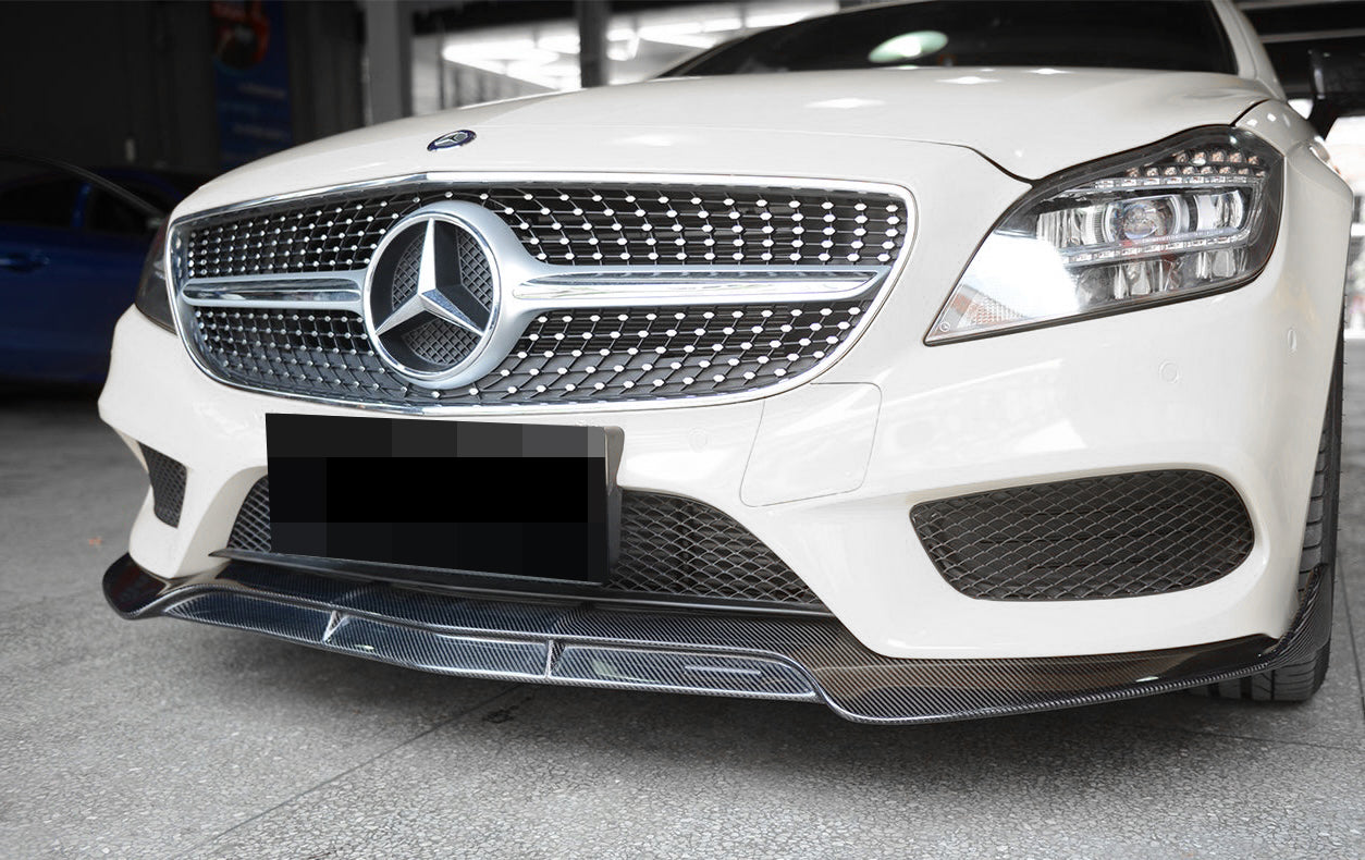 Mercedes Benz W218 Facelift CLS 550 Carbon Fiber Front Spoiler