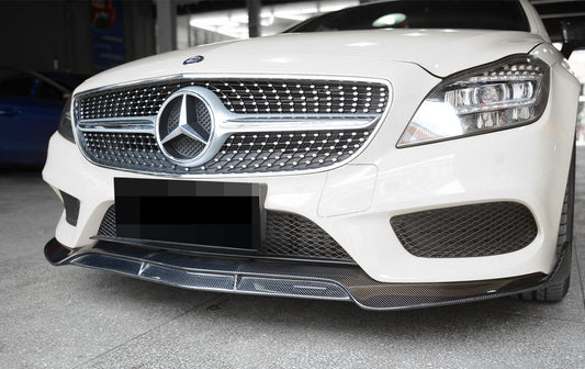 Mercedes Benz W218 Facelift CLS 550 Carbon Fiber Front Spoiler