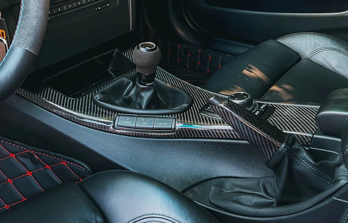 BMW E82 E90 E91 E92 E93 E60 E61 E63 E64 Carbon Fiber Hand Brake