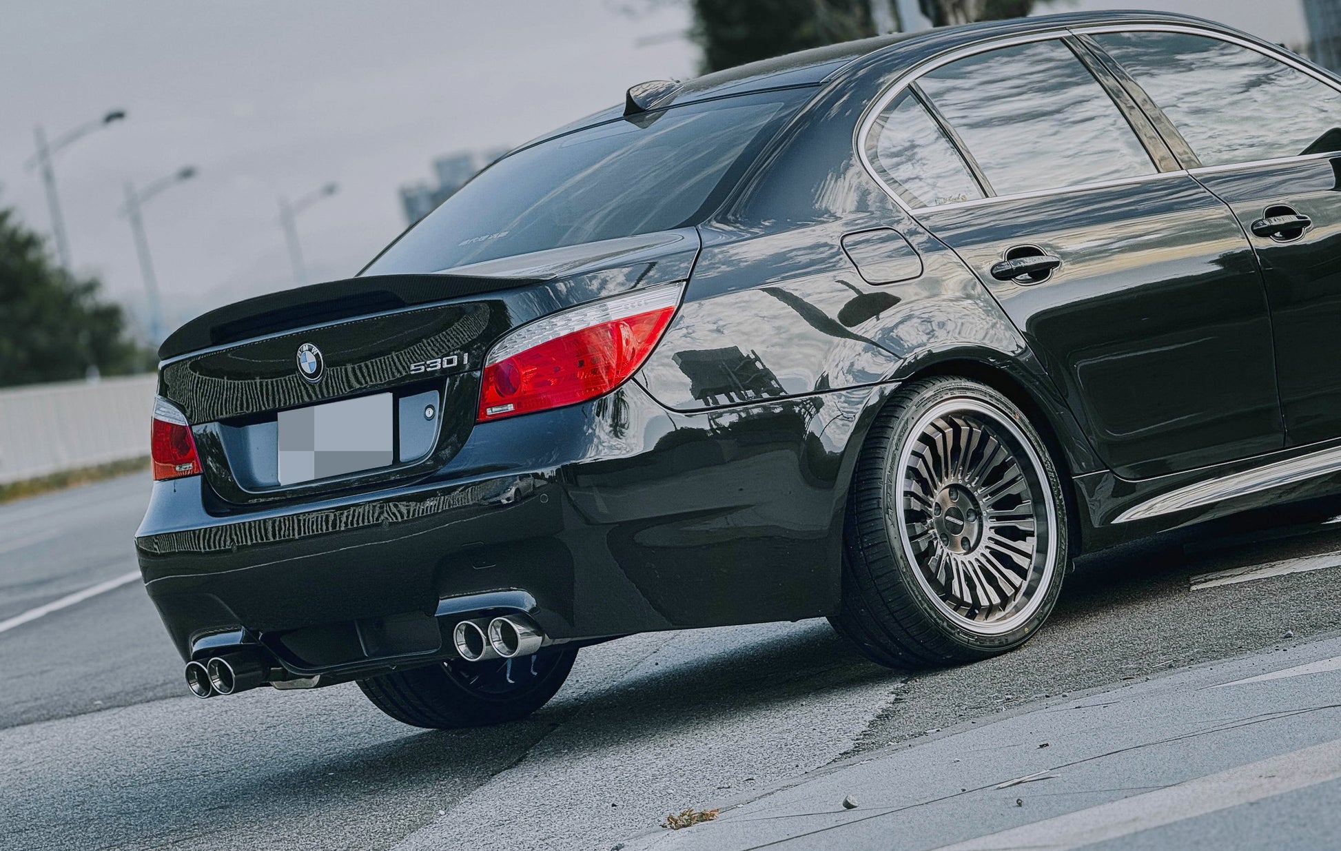 BMW E60 5 Series M5 style rear bumper